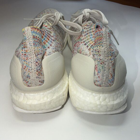 Size 10 - Adidas UltraBoost Uncaged White Multi-Color